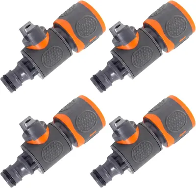 Obrázok produktu pre Hadicová spojka s regulačným ventilom 4 prípojky 1/2 palca, pre zavlažovanie