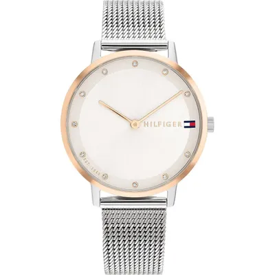 Obrázok produktu pre Dámske hodinky s dvojfarebným milánskym náramkom - Tommy Hilfiger Model: 1782666
