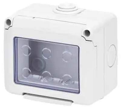 Productafbeelding van Wandbehuizing voor IP55-apparatuur, type 'system', geschikt voor 2 apparaten