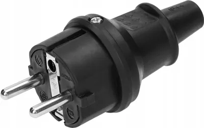 Produktbild von Uni-Schuko Mini-Stecker, 16 A, 230 V – On-13222