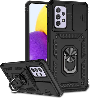 Produktbild von Outdoor Schutzhülle Für Samsung Galaxy A23 Panzer Case Mit Kameraschutz Schwarz