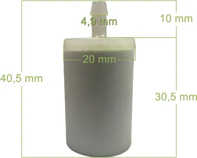 Produktbild von Kraftstofffilter für Husqvarna 560 562 565 570 II 575 576 61 66 XP XPG 501877602