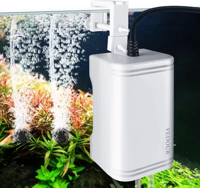 Produktbild von Aquarium Luftpumpe 72LPH/120LPH/300LPH, 1,5W/2,5W/4W, mit Zubehör, für Zuhause