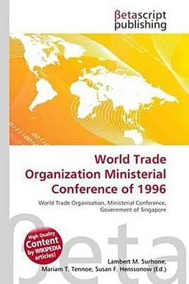 Produktbild von World Trade Organization Ministerial Conference of 1996