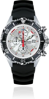 Image de Chris Benz - CB-C300X-SI-KBS - Montre de plongée - Unie - Quartz