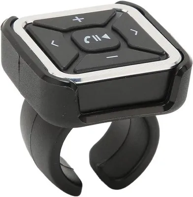 Produktbild von Bluetooth Fernbedienung für Lenkradknöpfe - Wasserdichtes Telefon Steuergerät - Auto Fahrrad Motorrad - CD DVD MP3