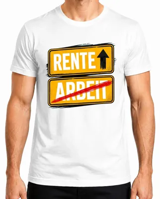 Immagine prodotto di Reddito, lavoro, cartello stradale, pensione, pensionato, dichiarazione, sarcasmo, maglietta da uomo, bianca, taglia M