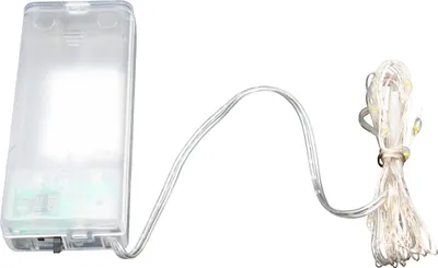 Produktbild von ECO LED Drahtlichterkette 20 LEDs warmweiß Timer 2,2 m Batterie innen