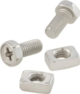 Image de Kit de vis pour pôle batterie M5x10 mm, cruciforme, hexagonale SIP pour presque tous les scooters 50ccm 2T, 4T AC, LC