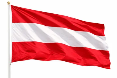 Produktbild von Österreich Flagge 90x150 cm – WM 2026 Weltmeisterschaft Fahne Fanartikel aus strapazierfähigem Polyester mit Metallösen