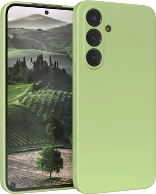 Produktbild von EAZY CASE - TPU Hülle für Samsung Galaxy S25 FE, TPU Case stoßfeste Handyhülle, weiches Cover mit Kameraschutz, Silikonhülle in Grün