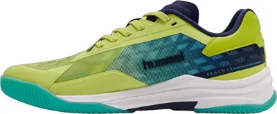 Image de Chaussures de sport d'intérieur Hummel HB TopFlight Pro, chaussures de handball, vert/bleu/blanc 230728-5031, pointure : 46 EU