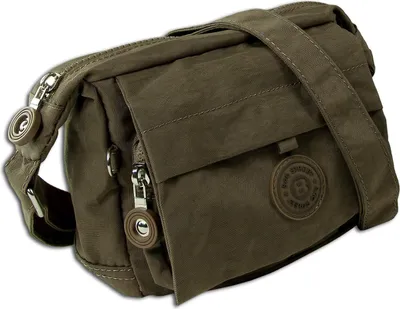Obrázek produktu pro Kabelka večerní taška nylonová hnědá dámská crossover taška Bag Street OTJ232N