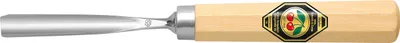 Produktbild von Groove carving chisel with white book 4mm Kirschen 3208004