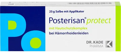 Produktbild von Posterisan protect bei Hämorrhoidenleiden Salbe mit Applikator, 25 g Salbe