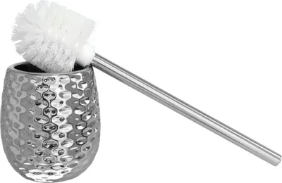 Produktbild von Berilo Toilettenburste mit Halter - silber - Metall - 40 cm