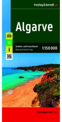 Produktbild von freytag & berndt Straßenkarte Algarve 1:150.000