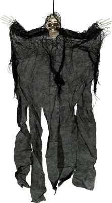 Produktbild von Kleines Fetzenskelett Hängefigur 55cm