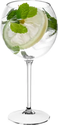 Produktbild von Rotwein-/Gin Tonic-Glas - 650 ml - transparent - Kunststoff