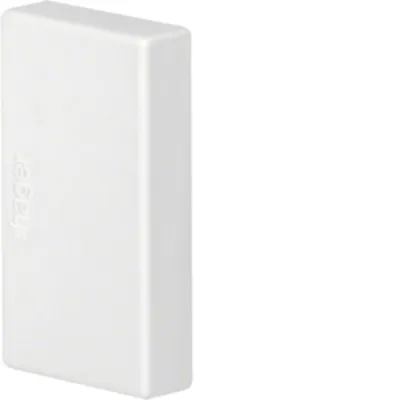 Produktbild von Hager Leitungsführungskanal Endstück, 20x33mm, IP30, verkehrsweiß, 1 Stk.
