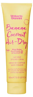 Productafbeelding van Umberto Giannini - Banana Coconut Air-Dry Cream - 150 ml