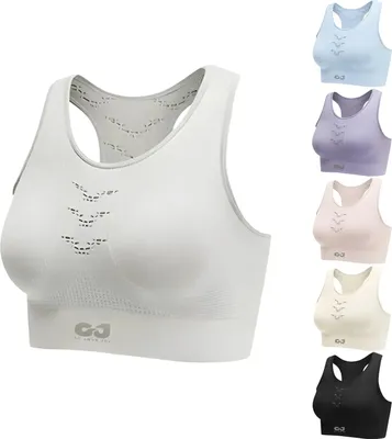 Produktbild von Sport-BH Damen – Leichtes Fitness Top mit Einlagen mit atmungsaktivem Design