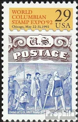 Produktbild von Briefmarken USA 1992 Mi 2207 (kompl.Ausg.) postfrisch Briefmarkenausstellung