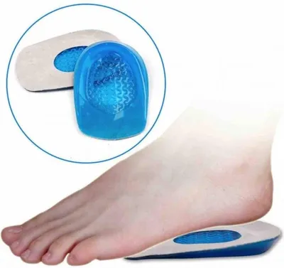 Produktbild von CHPN - Einlegesohlen - Fersensporn-Einlegesohlen - Fersenschutz - Einlegesohle - Gel-Einlegesohlen - Fersensporn-Einlegesohlen - Fersenschmerzen - 1 Paar - Blau