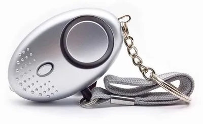Immagine prodotto di Allarme personale con luce LED e sirena da 130 dB per donne e bambini
