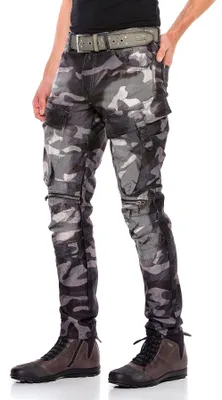 Produktbild von CD560 Herren Cargohose mit Seitentaschen in Regular Fit