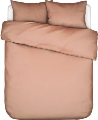 Produktbild von Essenza Satin Bettwäsche-Garnitur Minte  Farbe Bright terra Größe 140x200+70x90