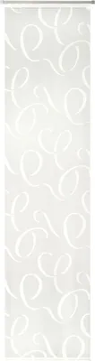 Produktbild von Neutex Schiebevorhang mit Alupaneelwagen mit Beschwerungsstab Loop-S-60 H x B 245 x 60 cm wollweiß