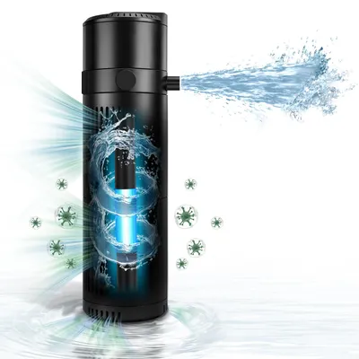 Produktbild von 1800L/h 25W Umwälzpumpe, Innenfilter für 300-700L Aquarium, 4 Modi, Timer, Tauchpumpe für Stabiles Wasser, Natürlichen Kreislauf, Wenger Wechsel