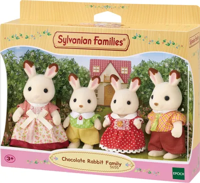 Obrázok produktu pre Hracia súprava Sylvanian Families Čokoládová králičia rodinka