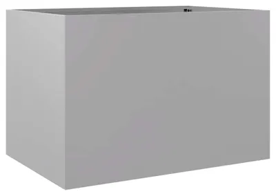Zdjęcie produktu dla vidaXL Sadzarka srebrna 62x40x39 cm Stal ocynkowana