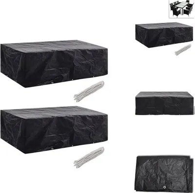 Immagine prodotto di vidaXL Coperture per mobili da giardino 2 pezzi 10 occhielli 300x140 cm - Coperture protettive per mobili da giardino