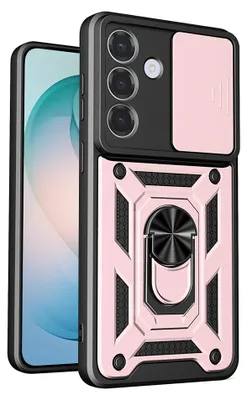 Zdjęcie produktu dla Techsuit etui z serii przesuwaną Samsung Galaxy S26 Plus - różowo-złote