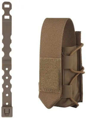 Immagine prodotto di Supporto tattico MOLLE per laccio emostatico - nylon 500D - cordino elastico regolabile - resistente all'abrasione e allo strappo - accesso rapido - custodia medica