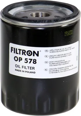 Produktbild von Ölfilter FILTRON OP 578 Anschraubfilter für FIAT Panda Schrägheck (141) 127 Schrägheck (127) für LANCIA DELTA I (831AB0) für ALFA ROMEO 164 (164)