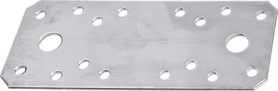 Produktbild von Alberts Flachverbinder | Edelstahl | 133 x 55 mm | 50er Set