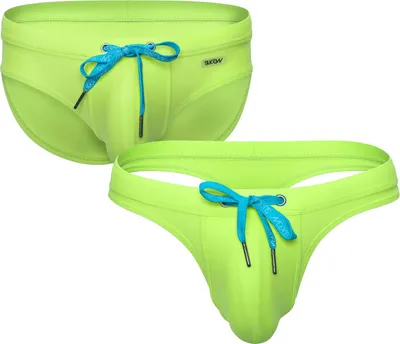 Immagine prodotto di SUKREW Torrent Swim Multipack 1x Slip + 1x Perizoma Lime - Taglia S