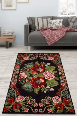 Produktbild von Conceptum Hypnose, Jongael, Teppich, Mehrfarbig, 120 x 180 cm, 100% POLYESTER