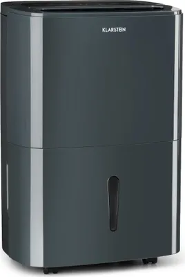Image de Klarstein Deshumidificateur d Air et Purificateur d'Air, Déshumidificateurs, Anti Humidité, Absorbeur d'Humidité et Séchage Vêtements, Desumidicateur d Air Electrique, Déshumidificateur Salle de Bain