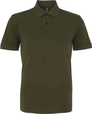Produktbild von Asquith & Fox Herren Polo-Shirt, Kurzarm RW3471 (M) (Olive)