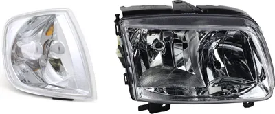 Produktbild von Johns, Scheinwerfer Halogen passend für VW Polo 00 6N 6Kv 99-01 H7 H1 Rechts m. Blinker 6N1941018AB 6N1941018AA 6N0953042N 6N0953042M