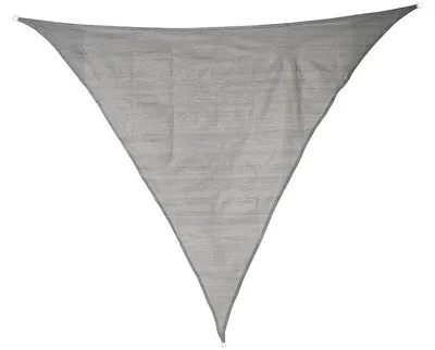 Image de Voile d'ombrage triangulaire - 3 x 3 x 3 m - Gris