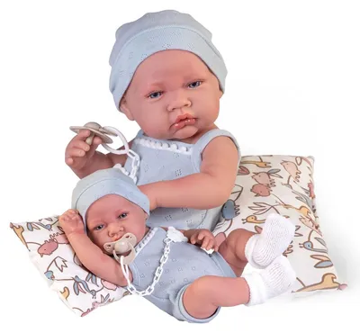 Produktbild von Antonio Juan 50409 LUI – realistische Babypuppe mit Vollvinylkörper – 42 cm