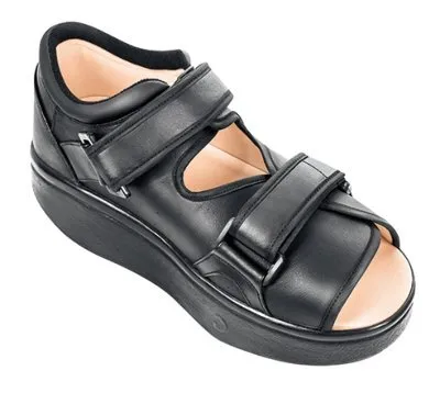Produktbild von Langzeitverbandschuh WCSlinks,schwarz Gr.M(41/42)