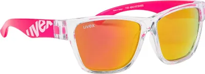 Zdjęcie produktu dla Okulary Uvex Sportstyle 508 dziecięce różowo-przezroczyste (9316) S53.3.895.9316