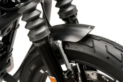 Produktbild von PUIG 9992N Vorderer Kotflügel dicken Aluminiumblech  passend fuer HARLEY DAVIDSON SPORTSTER 883 IRON XL883N Schwarz